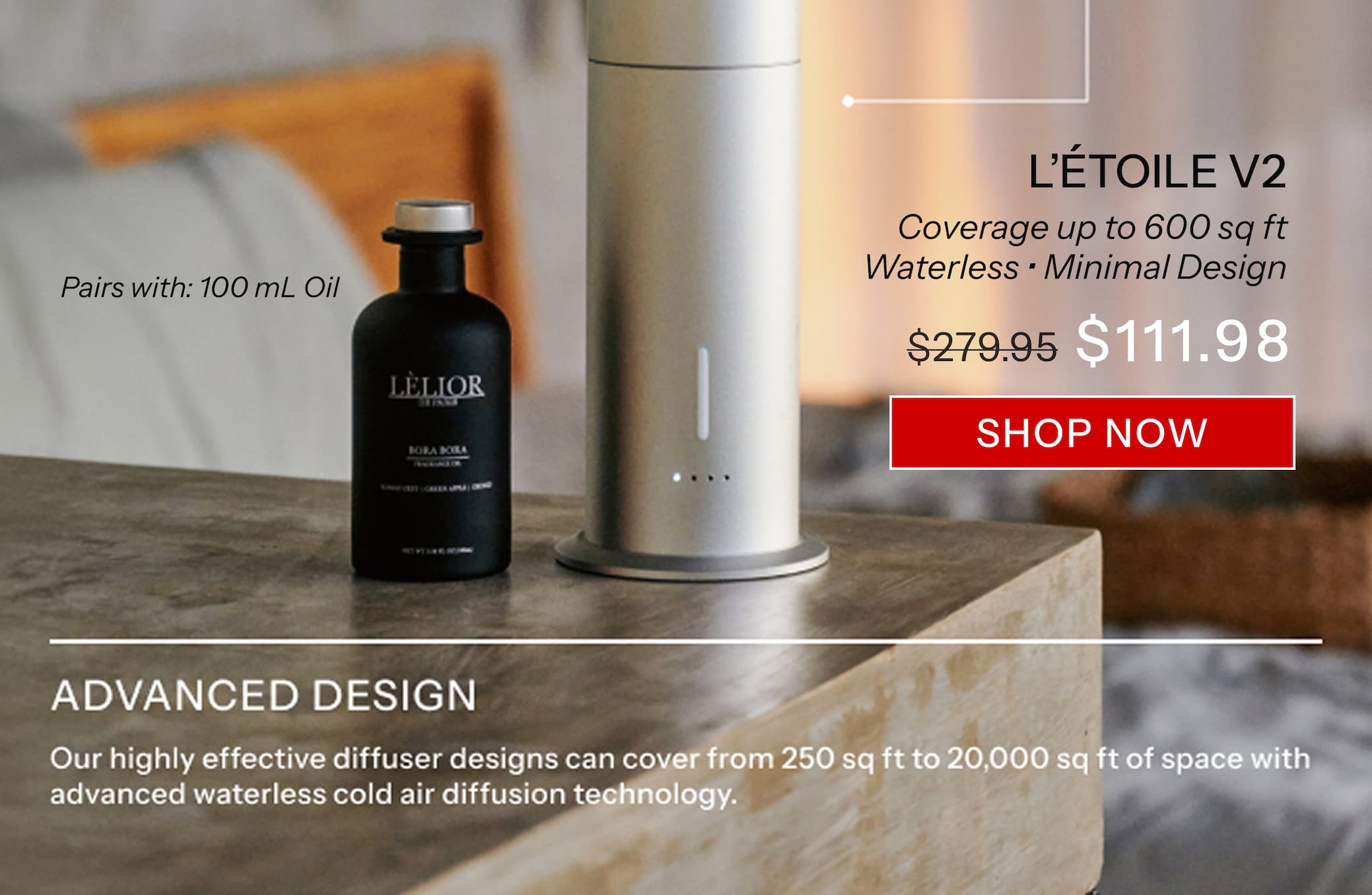 Scent Diffusers 60% OFF - $111.98