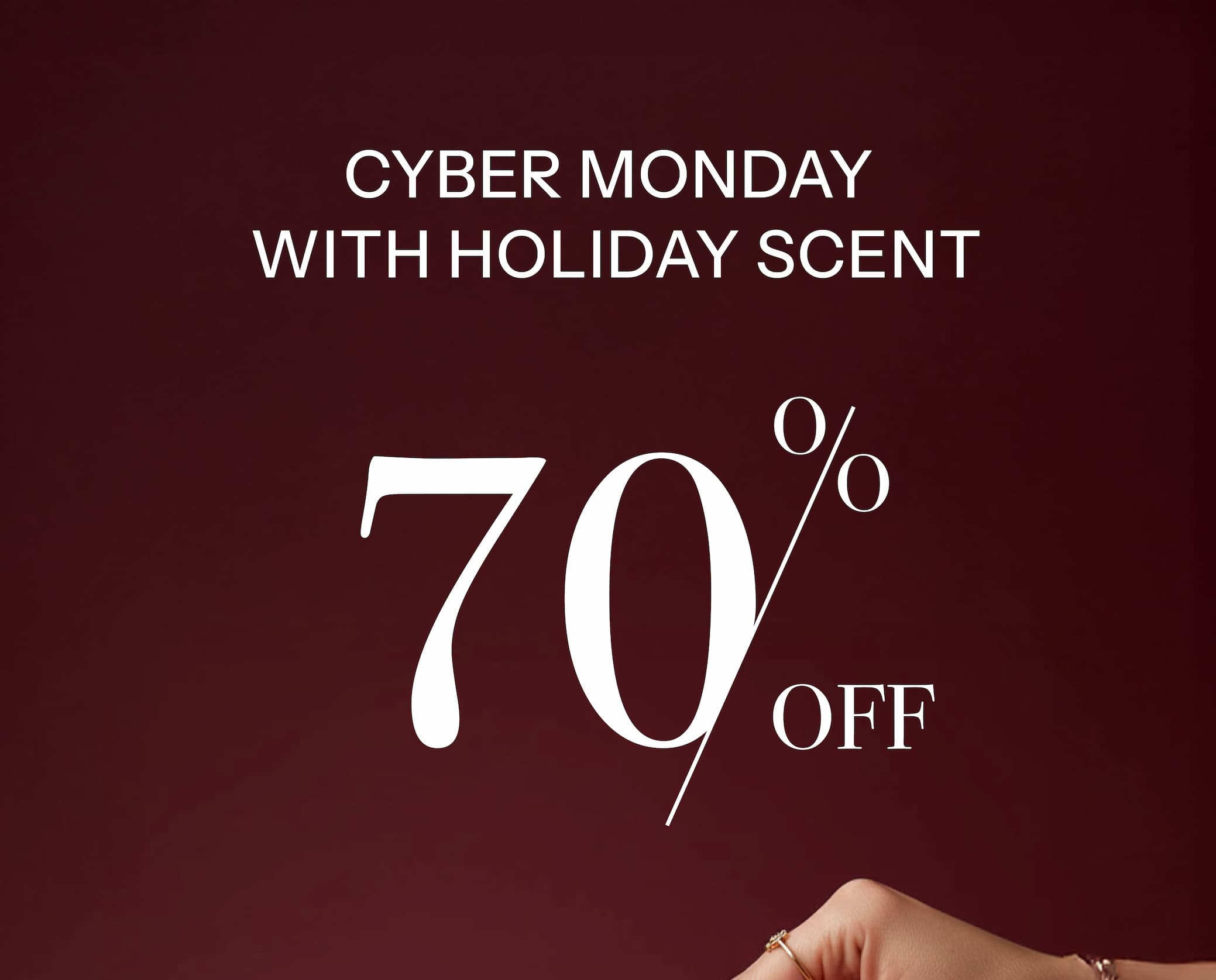 Cyber Monday Begins With Holiday Scent