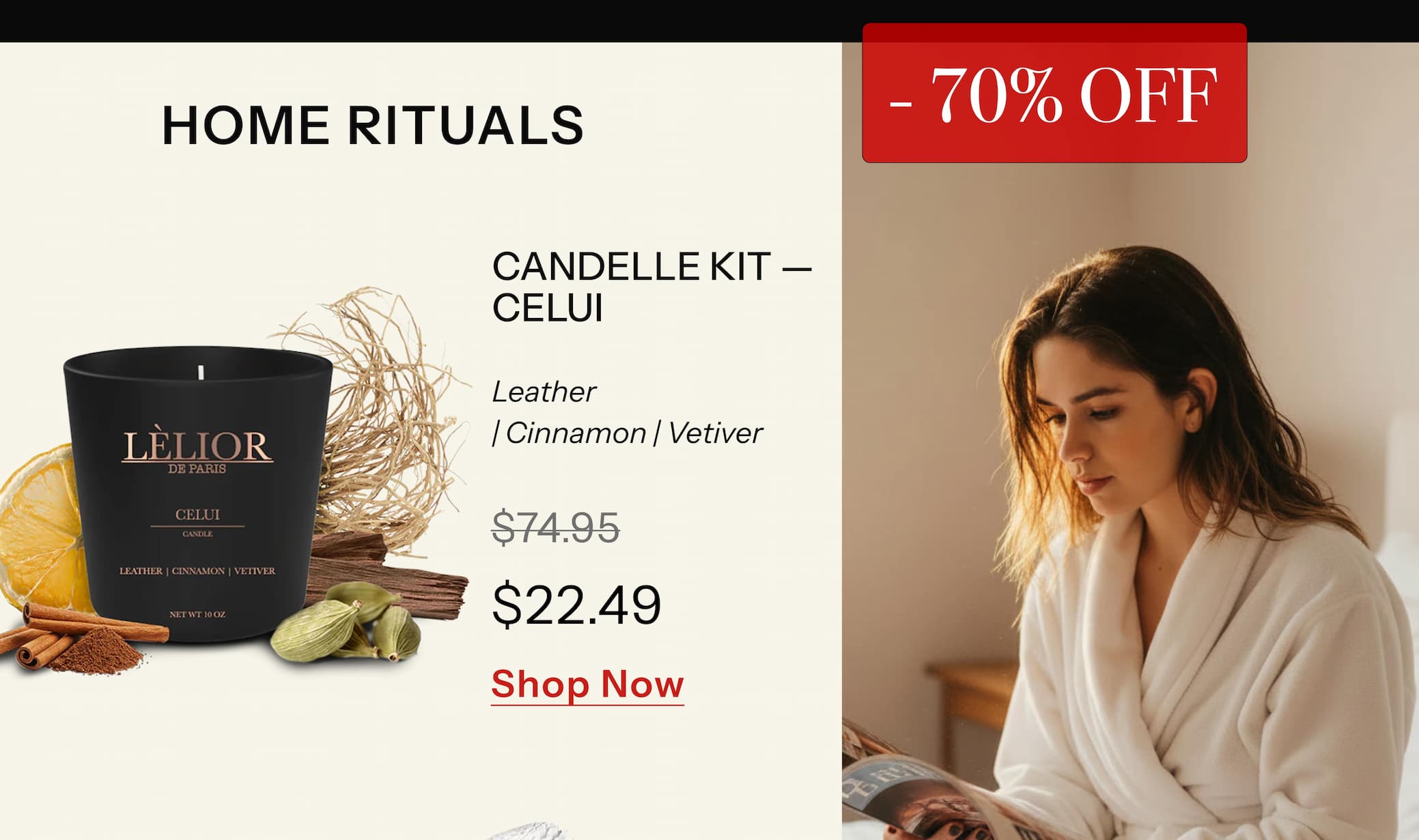 – CANDELLE™ KIT — CELUI  Leather | Cinnamon | Vetiver A warm, hands-on scent ritual. Limited holiday stock.
