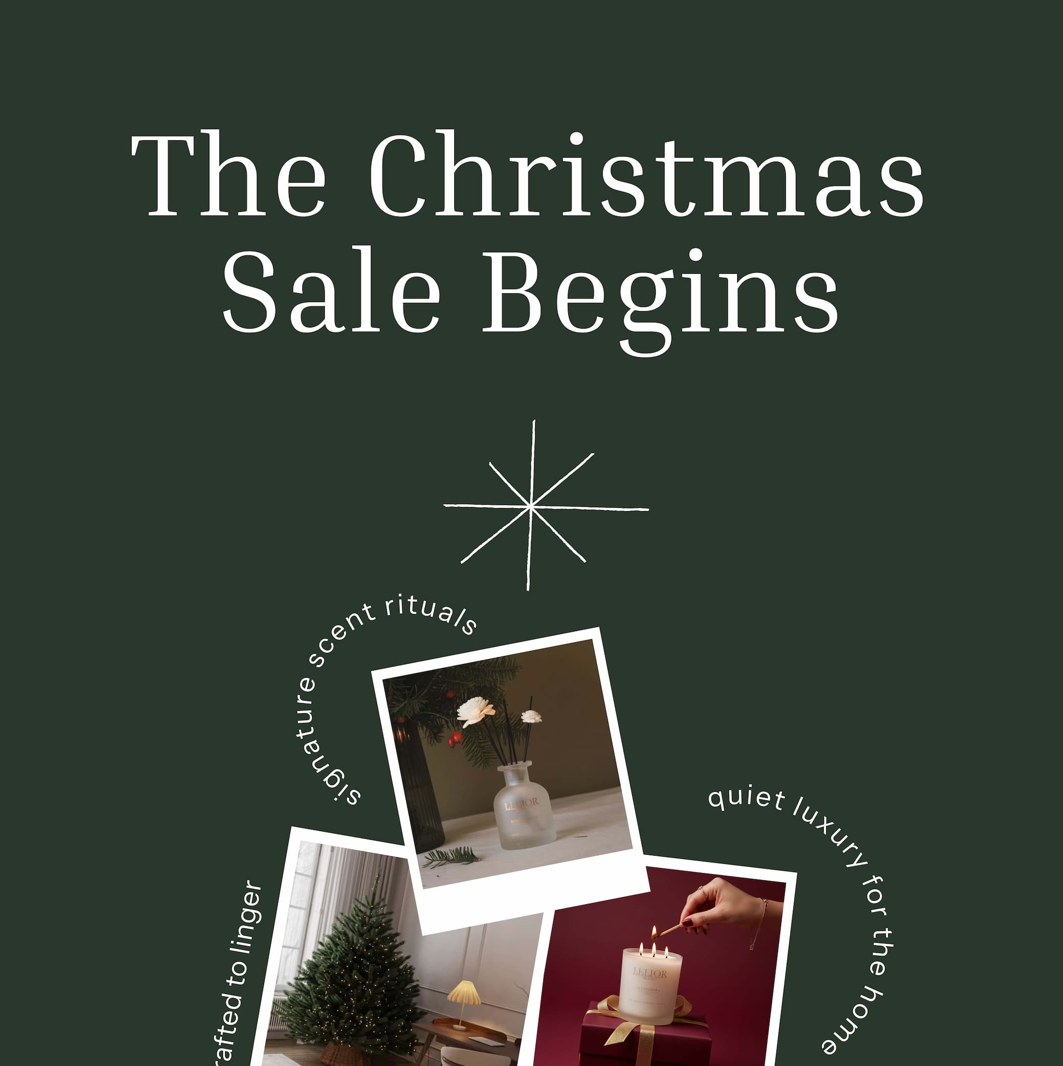 The Christmas Sale Begins. 