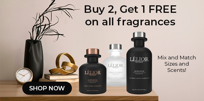 Buy 2, Get 1 Free on all fragrances - Shop Now