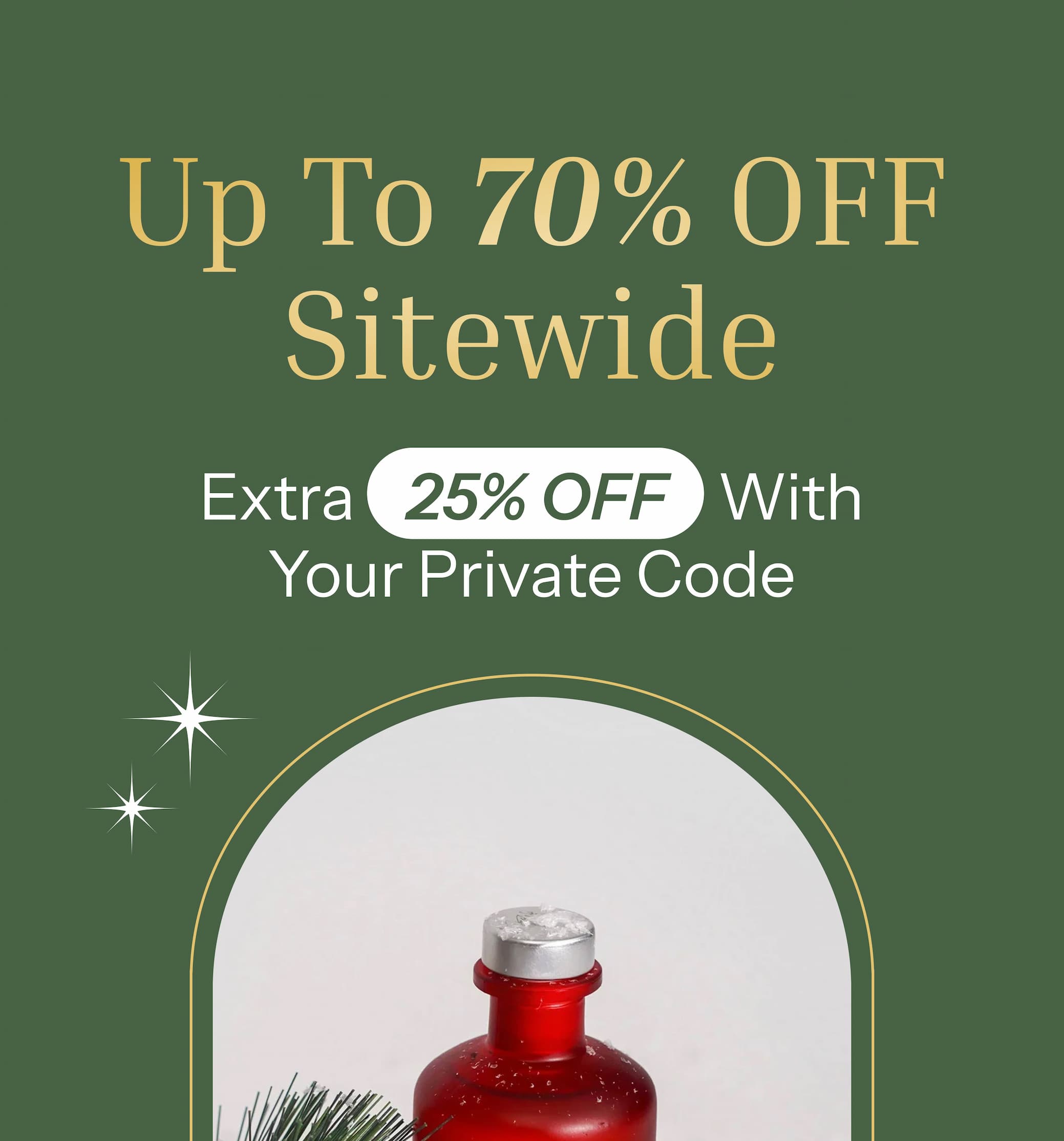  Up to 70% Off Sitewide