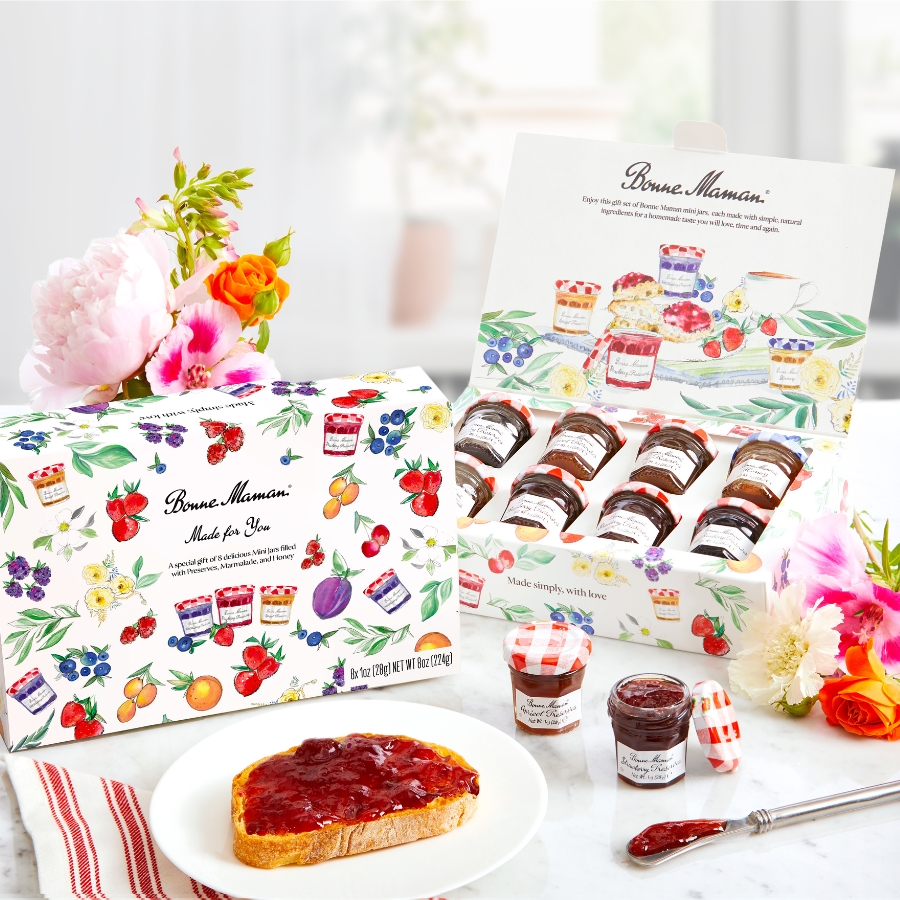 レア♪Bonne Maman キャニスター 缶 Sampler Gift Tin Bonne Maman USA