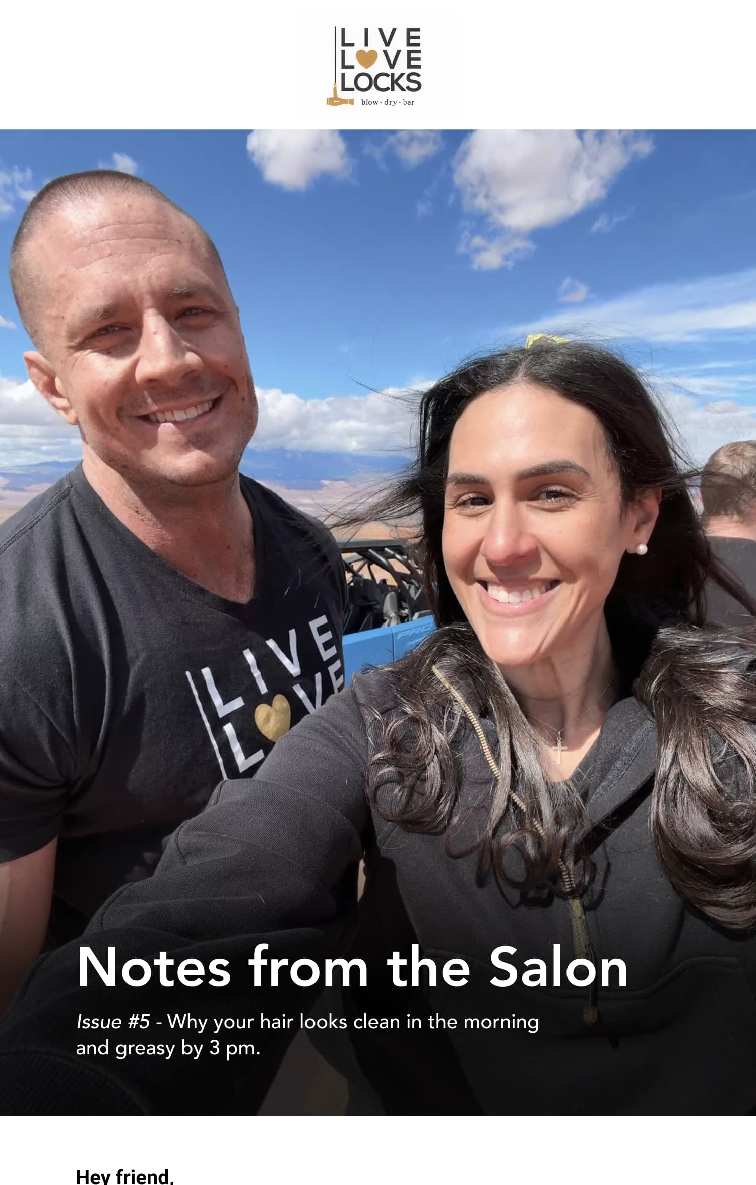 Notes from the Salon - Live Love Locks
