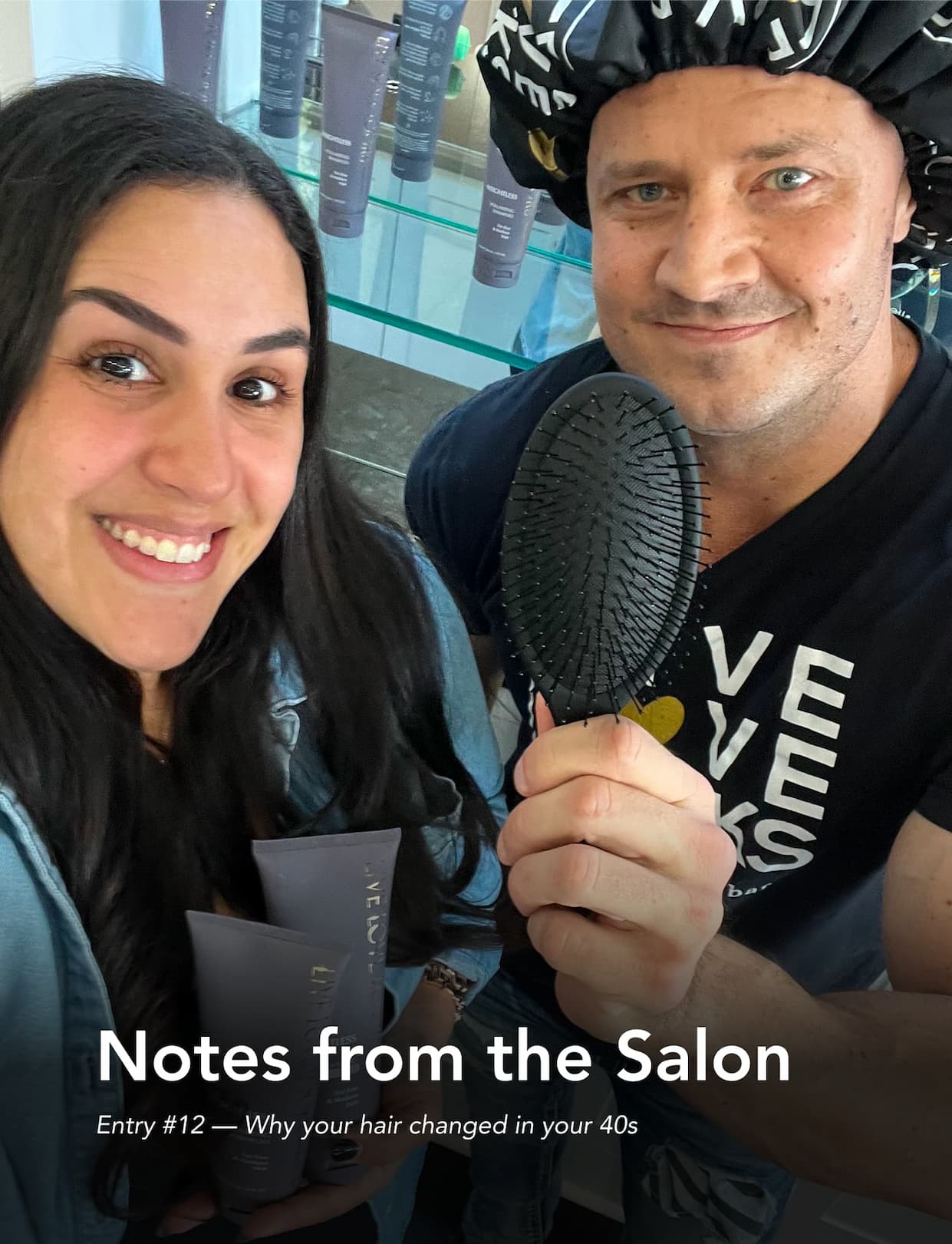 Notes from the Salon Entry #12 — Why your hair changed in your 40s