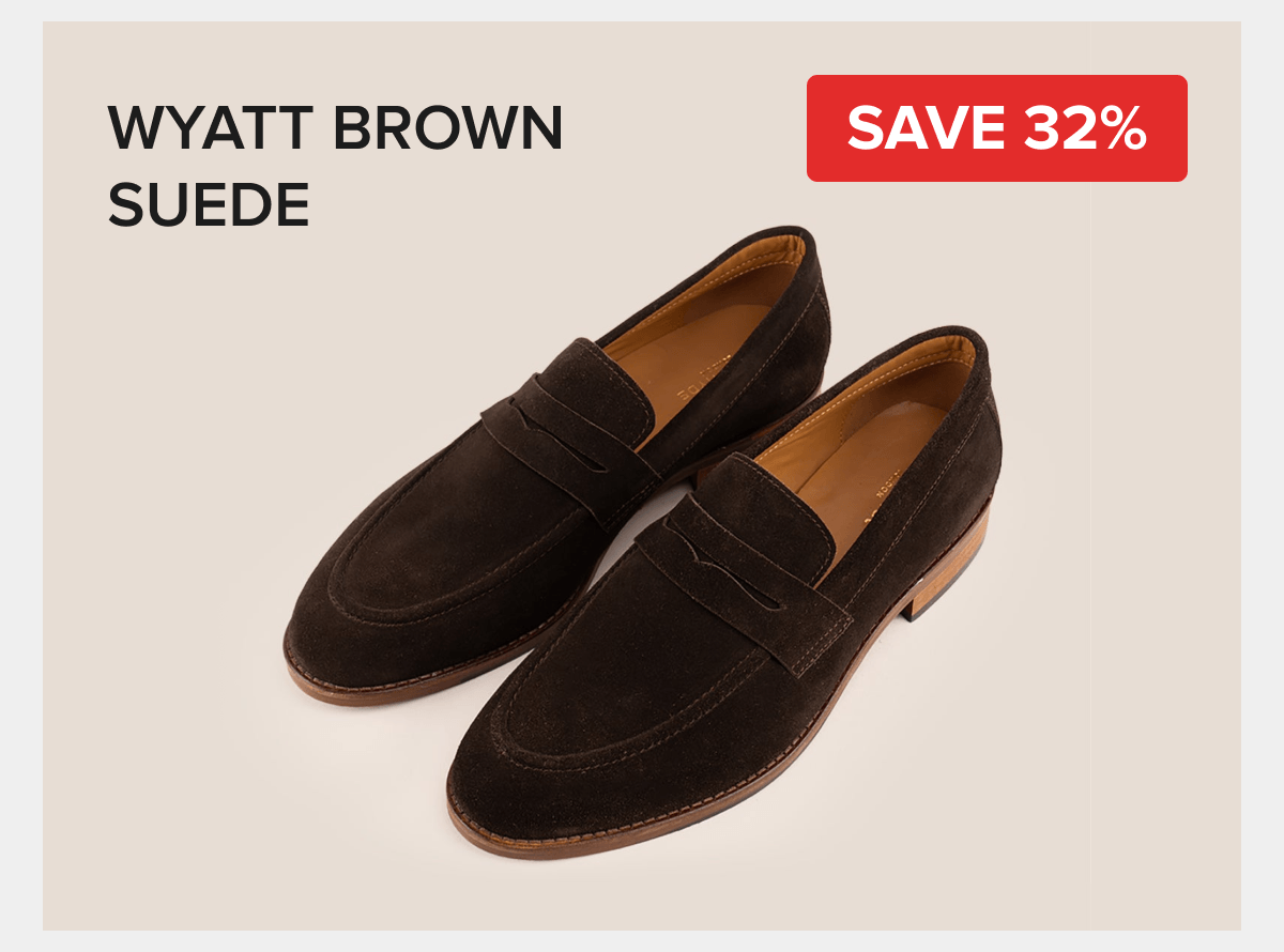 Wyatt Brown Suede SAVE 32% 