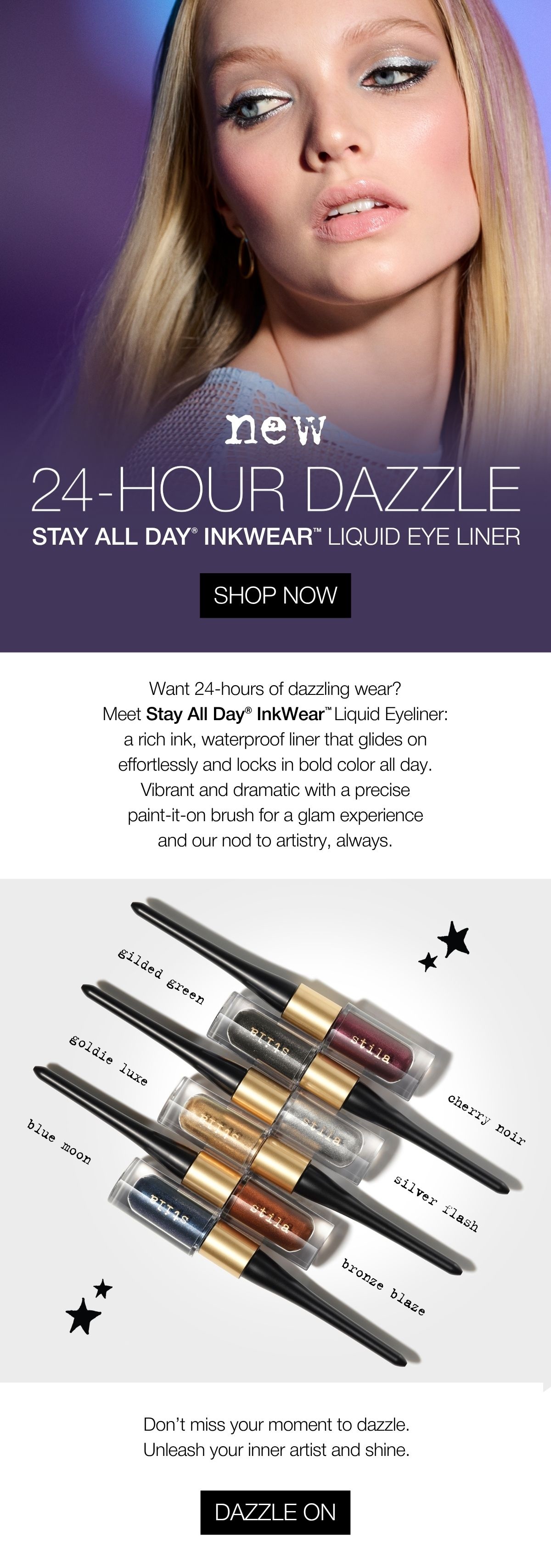 Stay All Day® InkWear™ Liquid Eye Liner | SHOP NOW