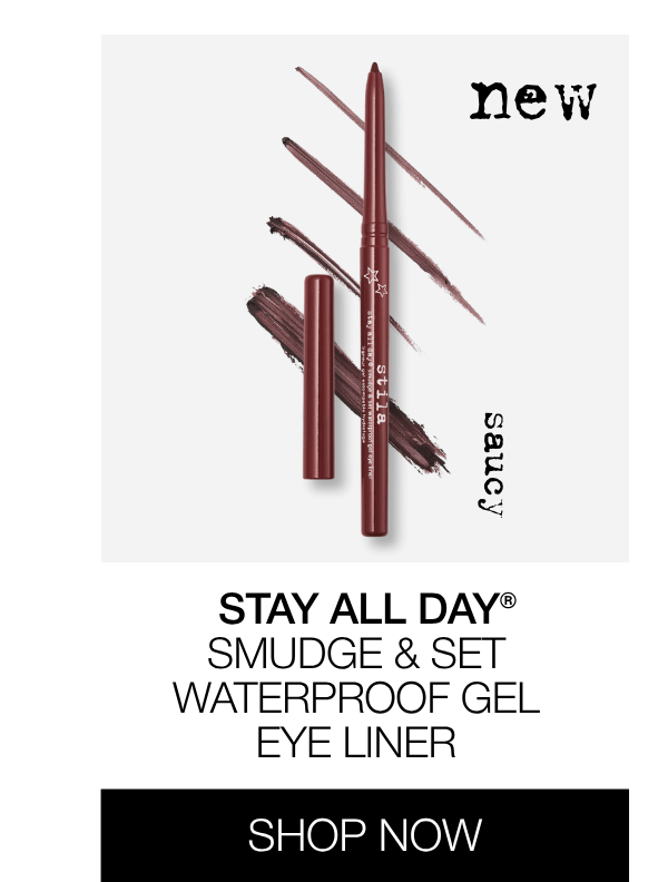 Stay All Day® Smudge & Set Waterproof Gel Eye Liner | SHOP NOW