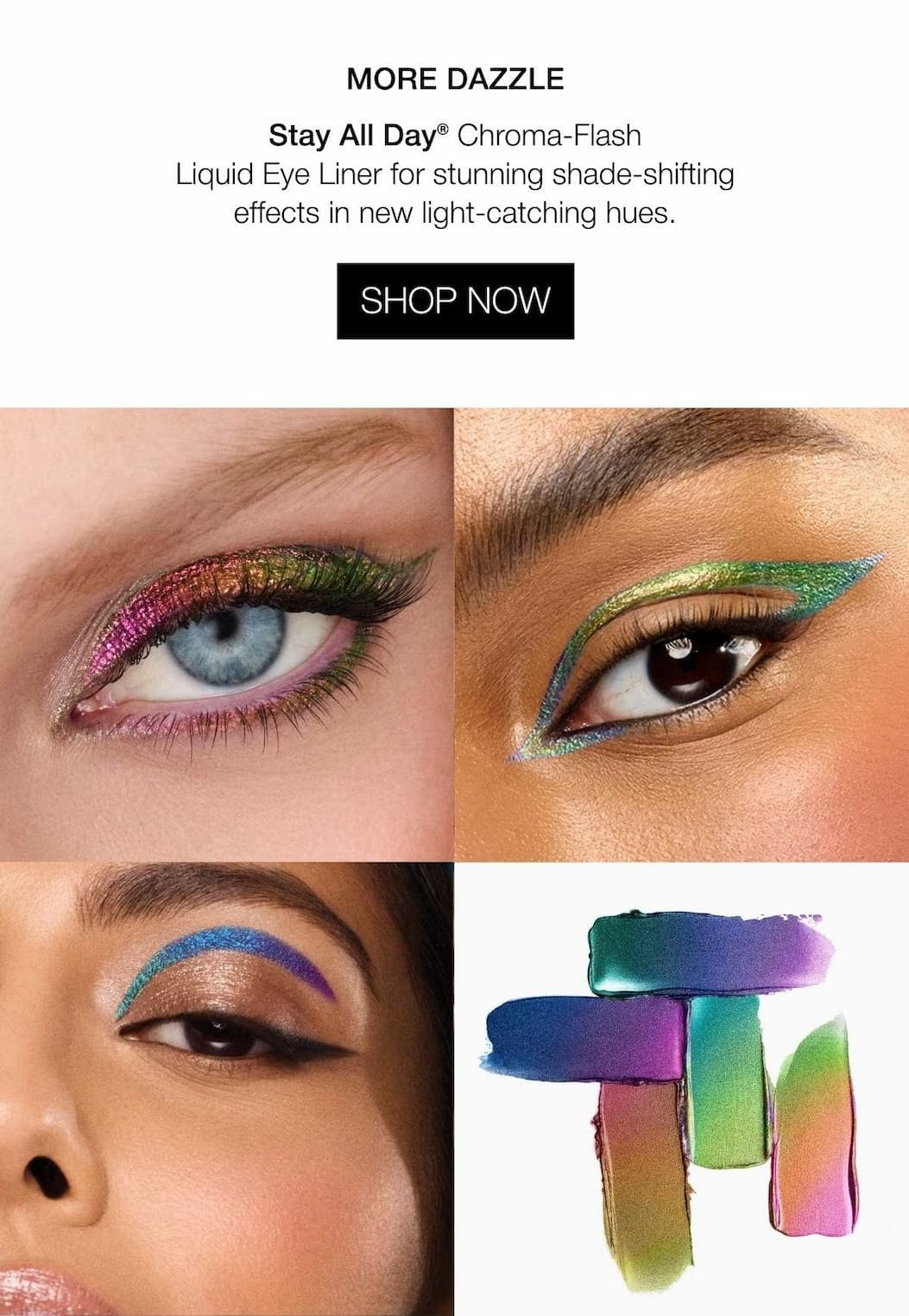 Stay All Day® Chroma-Flash Liquid Eye Liner | Shop now