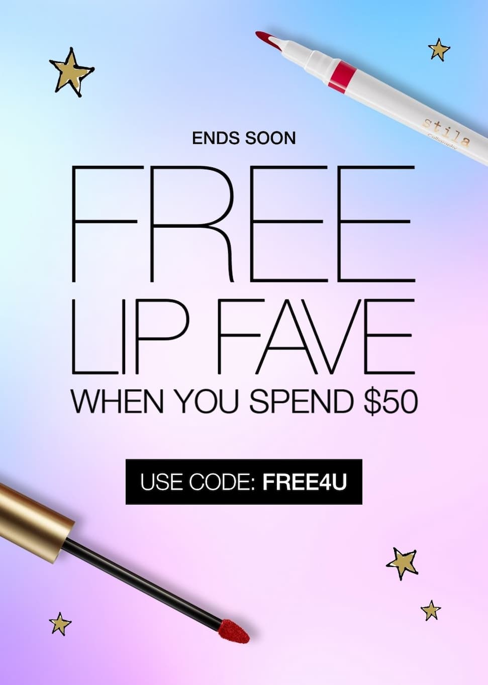 Free Lip Fave Over $50 | SHOP NOW
