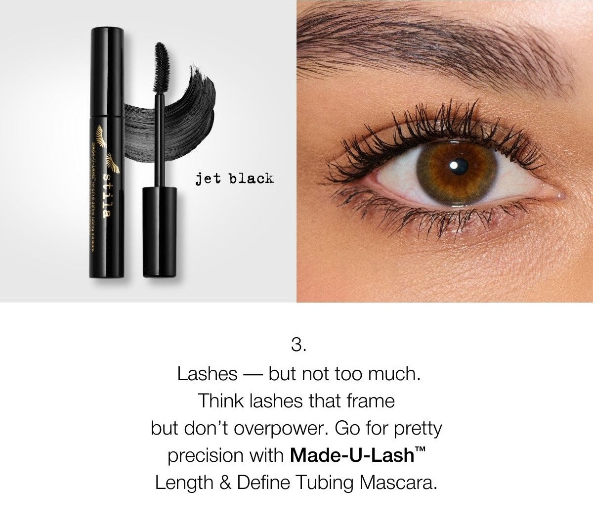 Made-U-Lash™ Length & Define Tubing Mascara | Jet Black
