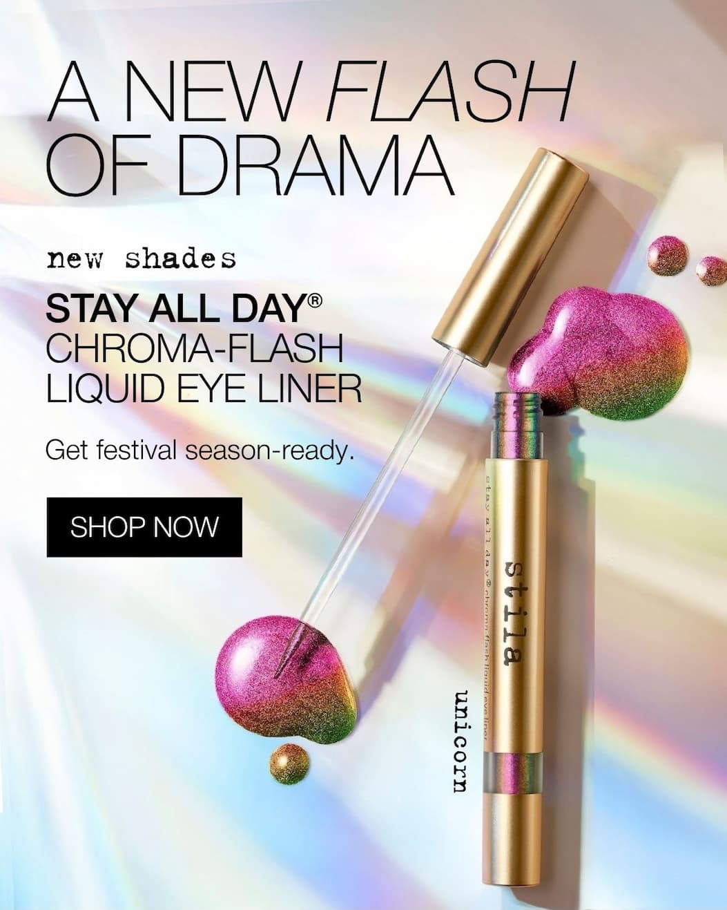 Stay All Day® Chroma-Flash Liquid Eye Liner | Shop now