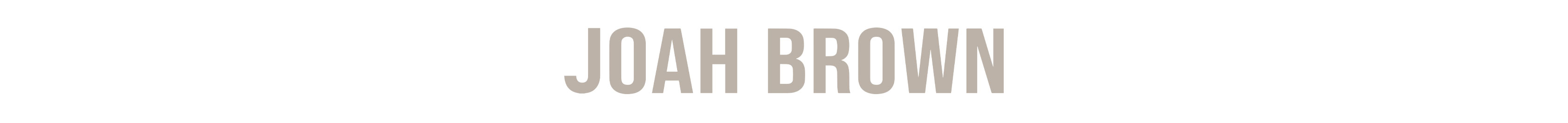 JOAH BROWN Logo