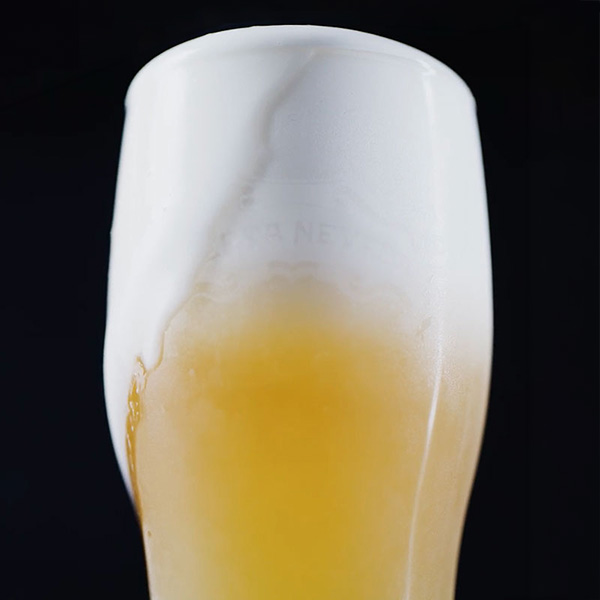 A full glass of Nitro Little Thing IPA