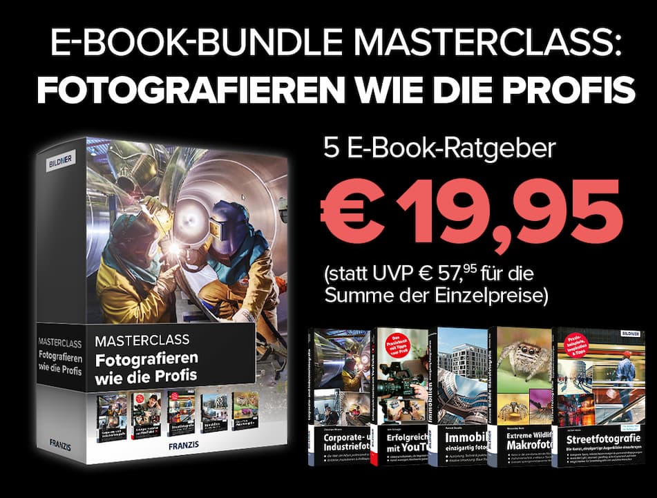 E-Book-Bundle Masterclass: Fotoschule für Kamera und Smartphone