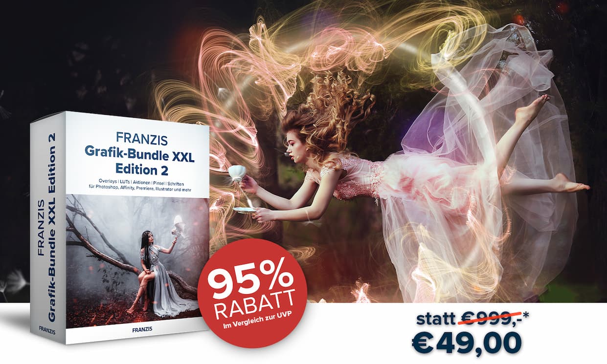 Das&nbsp;neue FRANZIS Grafik-Bundle XXL Edition 2