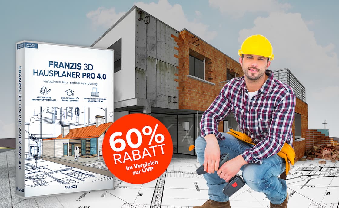FRANZIS 3D Hausplaner Pro 4.0