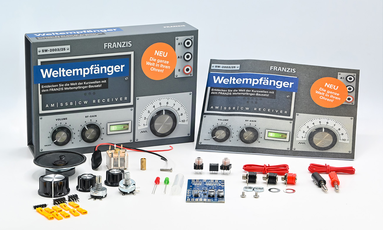 FRANZIS Weltempfänger-Bausatz