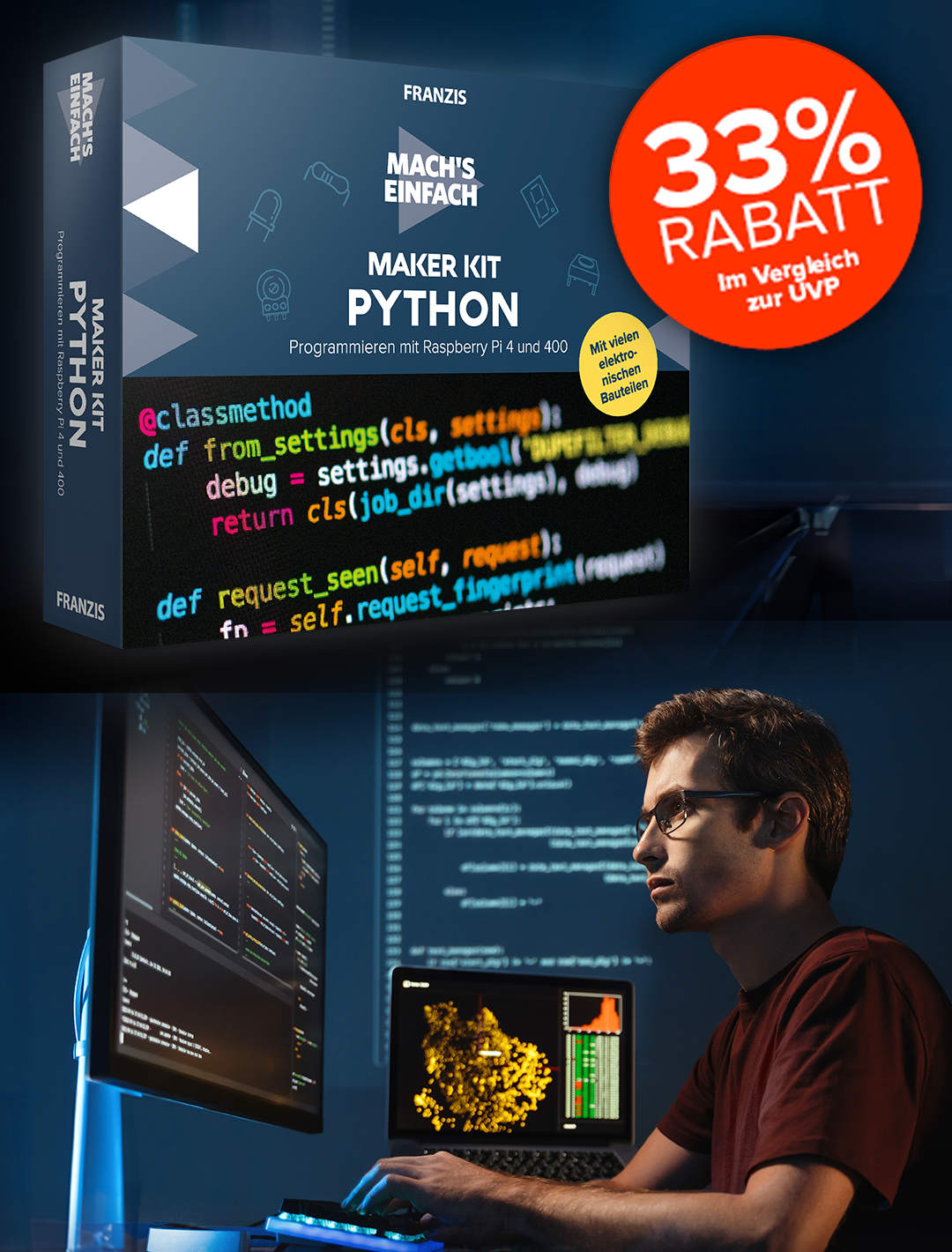 Programmieren mit Raspberry Pi 4 und 400