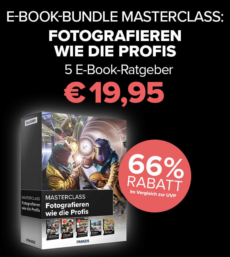 E-Book-Bundle Masterclass: Fotografieren wie die Profis
