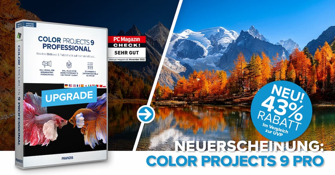 COLOR projects 9 Professional Upgrade