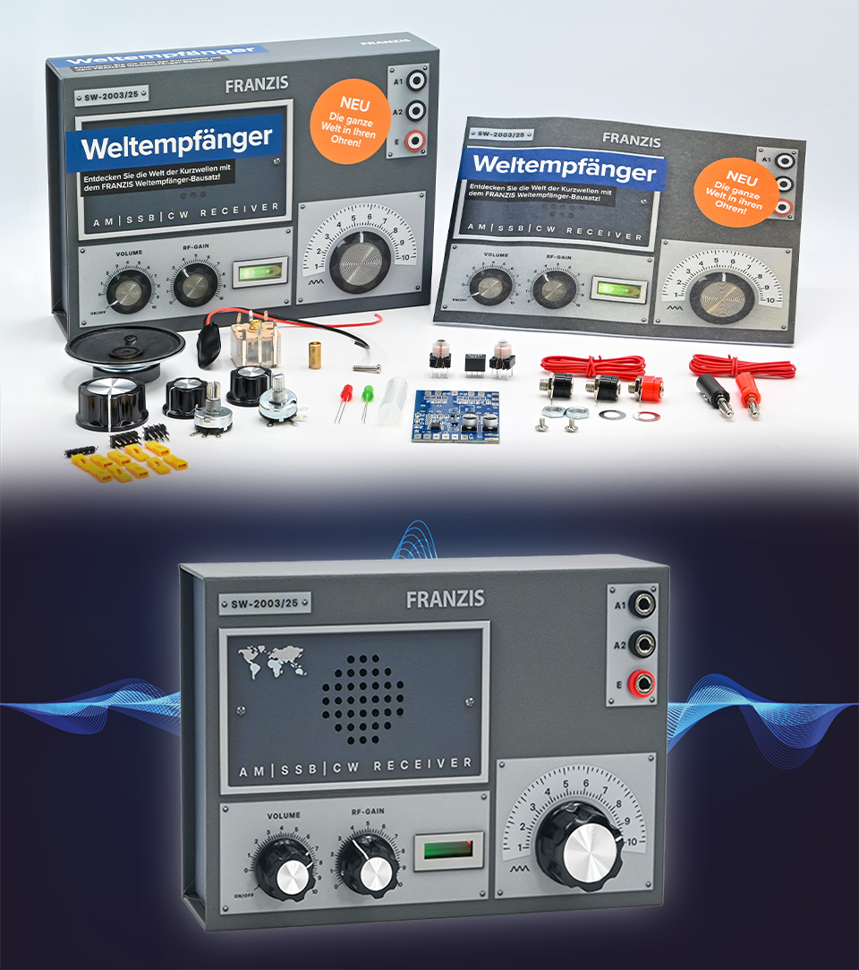 FRANZIS Weltempfänger-Bausatz