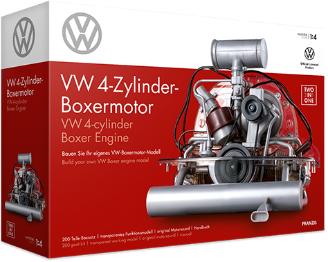 VW 4-Zylinder-Boxermotor, Motorbausatz