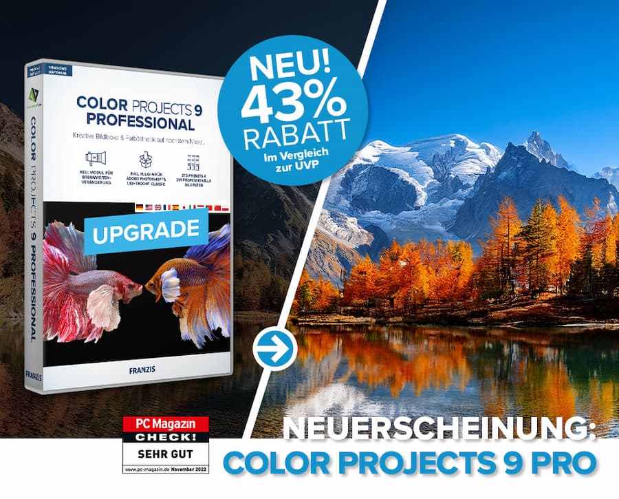 COLOR projects 9 Professional Upgrade