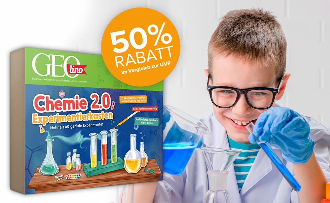 GEOLINO - Chemie 2.0 Experimentierkasten