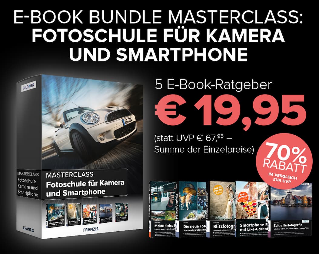 E-Book-Bundle Masterclass: Fotoschule für Kamera und Smartphone