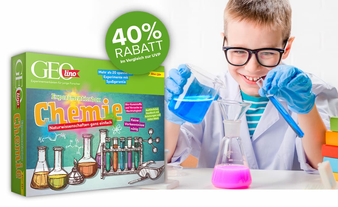 GEOLINO - Chemie 2.0 Experimentierkasten