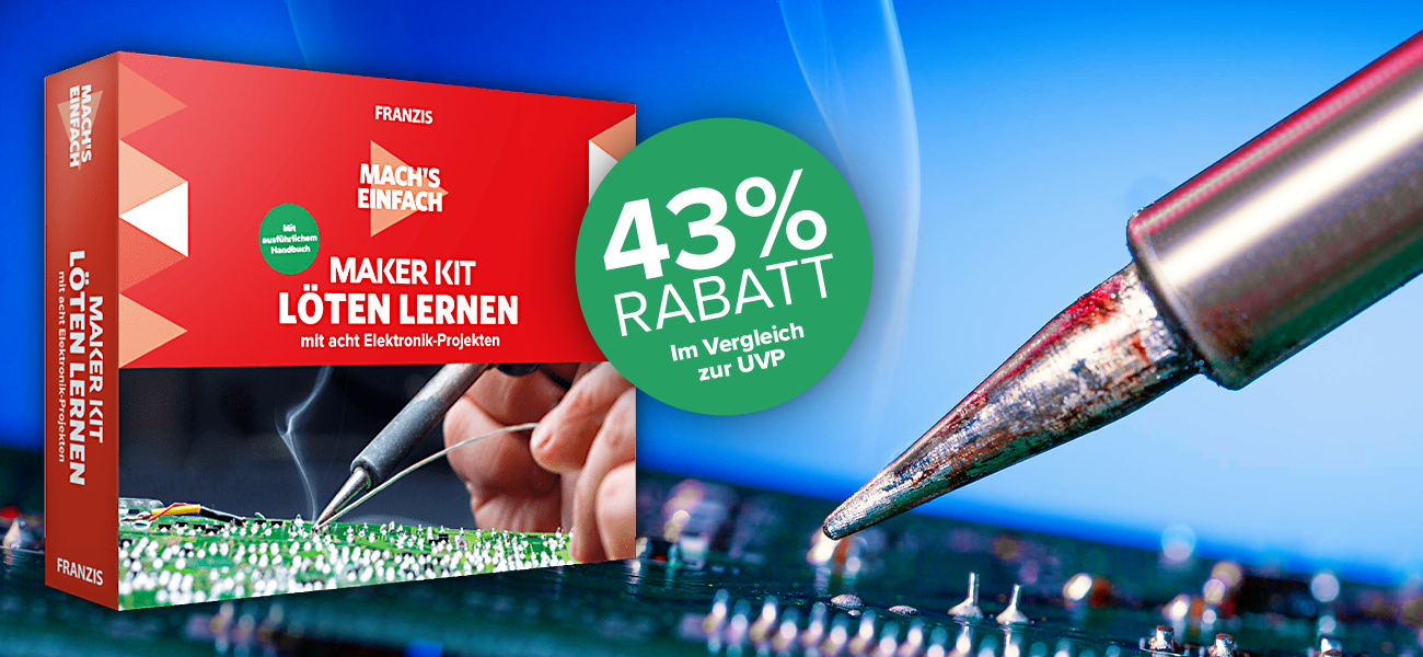 Maker Kit Löten lernen