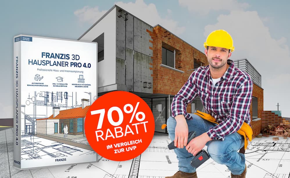 FRANZIS 3D Hausplaner Pro 4.0