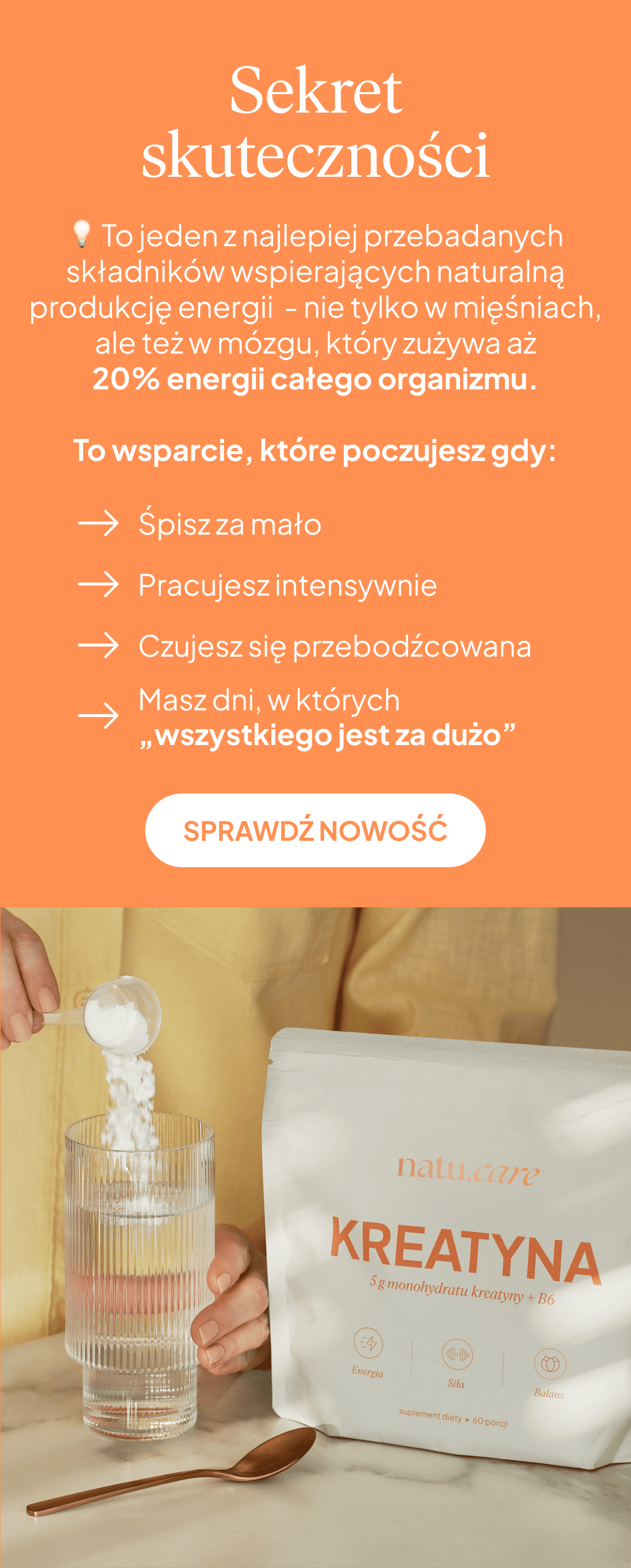 Nowość! KREATYNA+B6 ✨ 