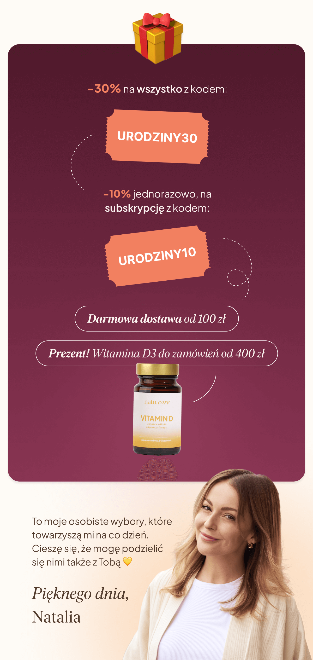 Zrób sobie prezent, na zdrowie