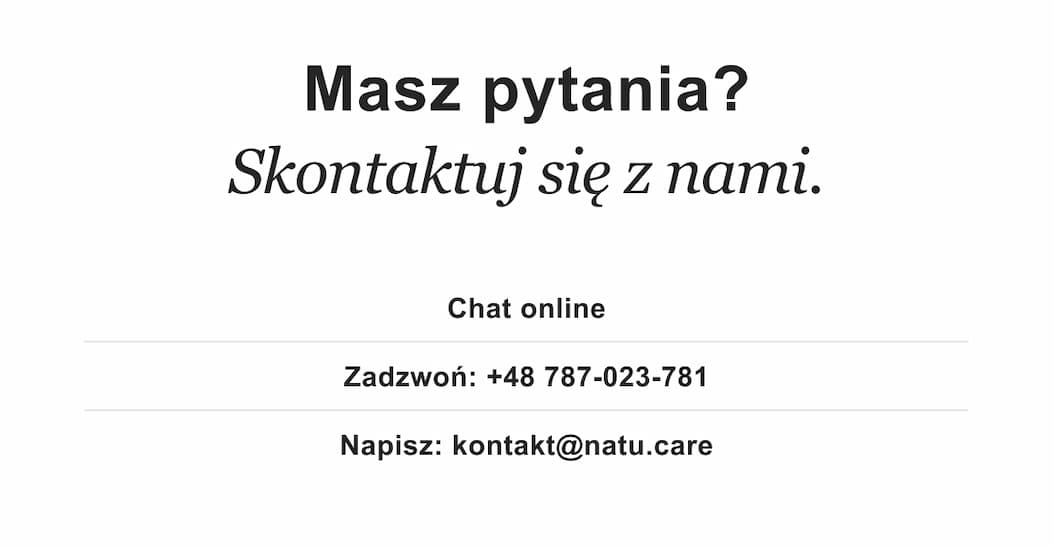 Skontaktuj się z nami