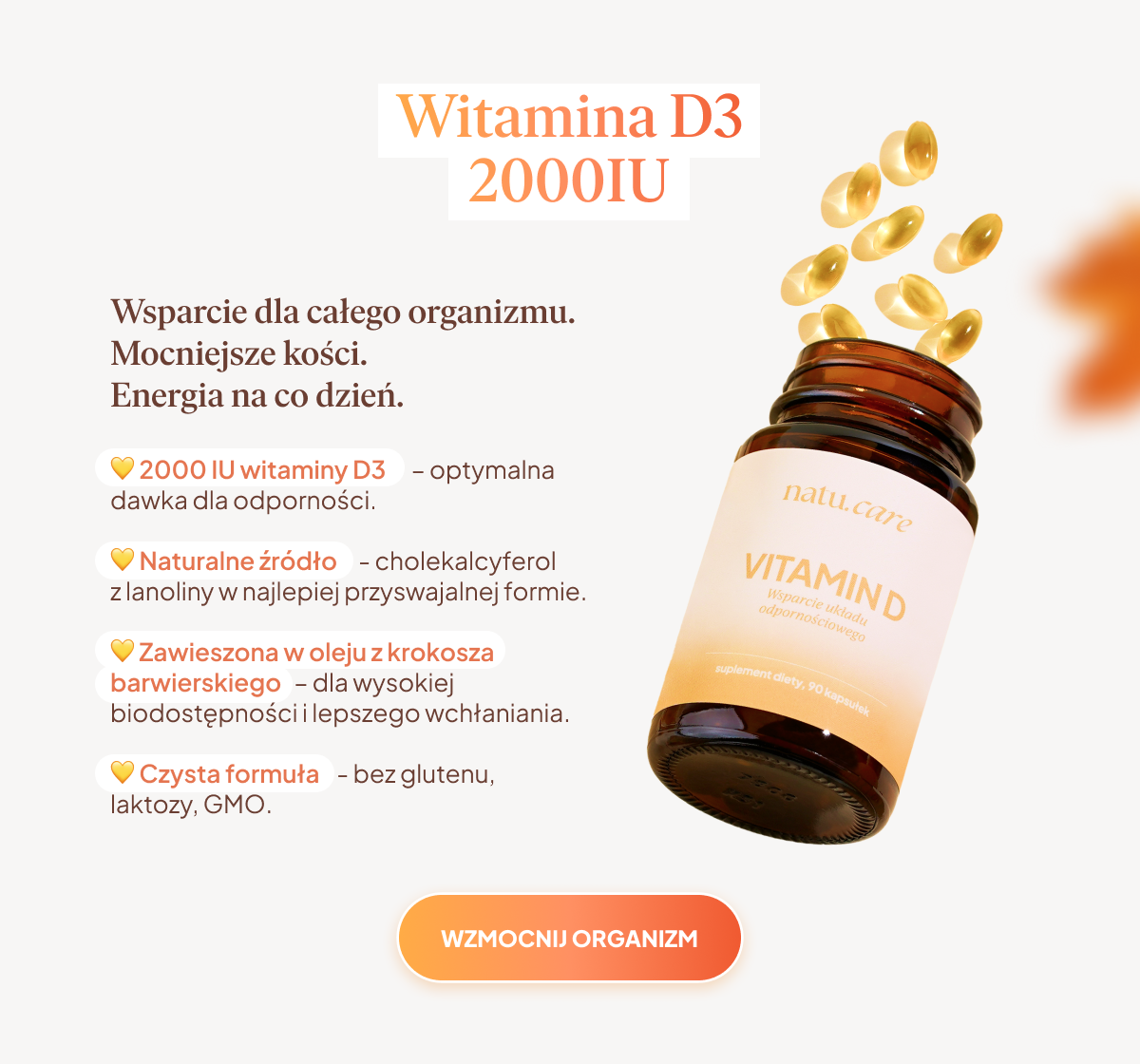 Silna odporność od wewnątrz!