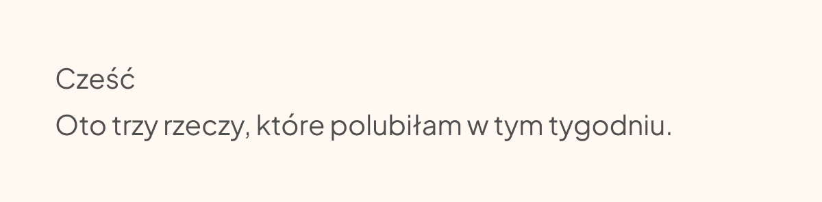 Mail od Natalii