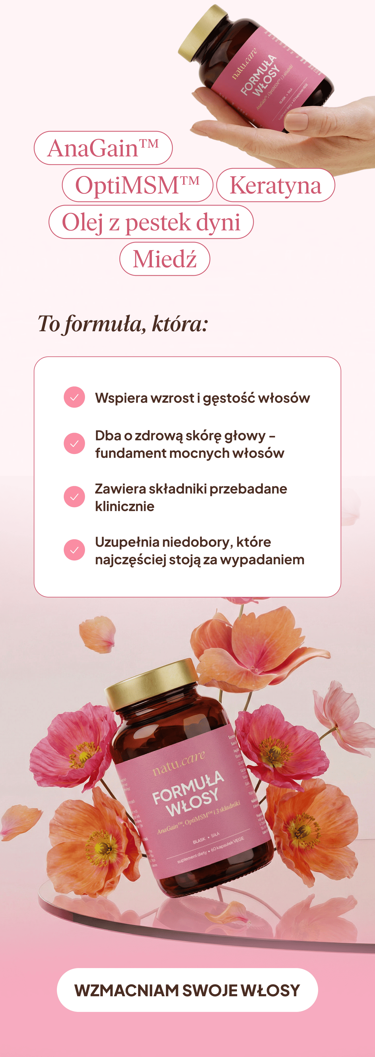 Poznaj naszą Formułę na Włosy ❤️