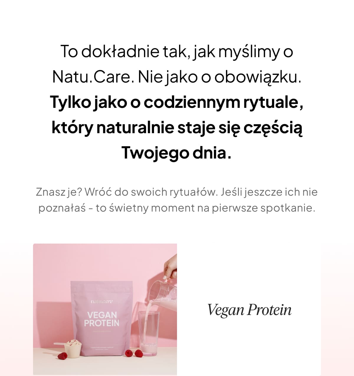 Białko Wegańskie, biała czekolada - malina