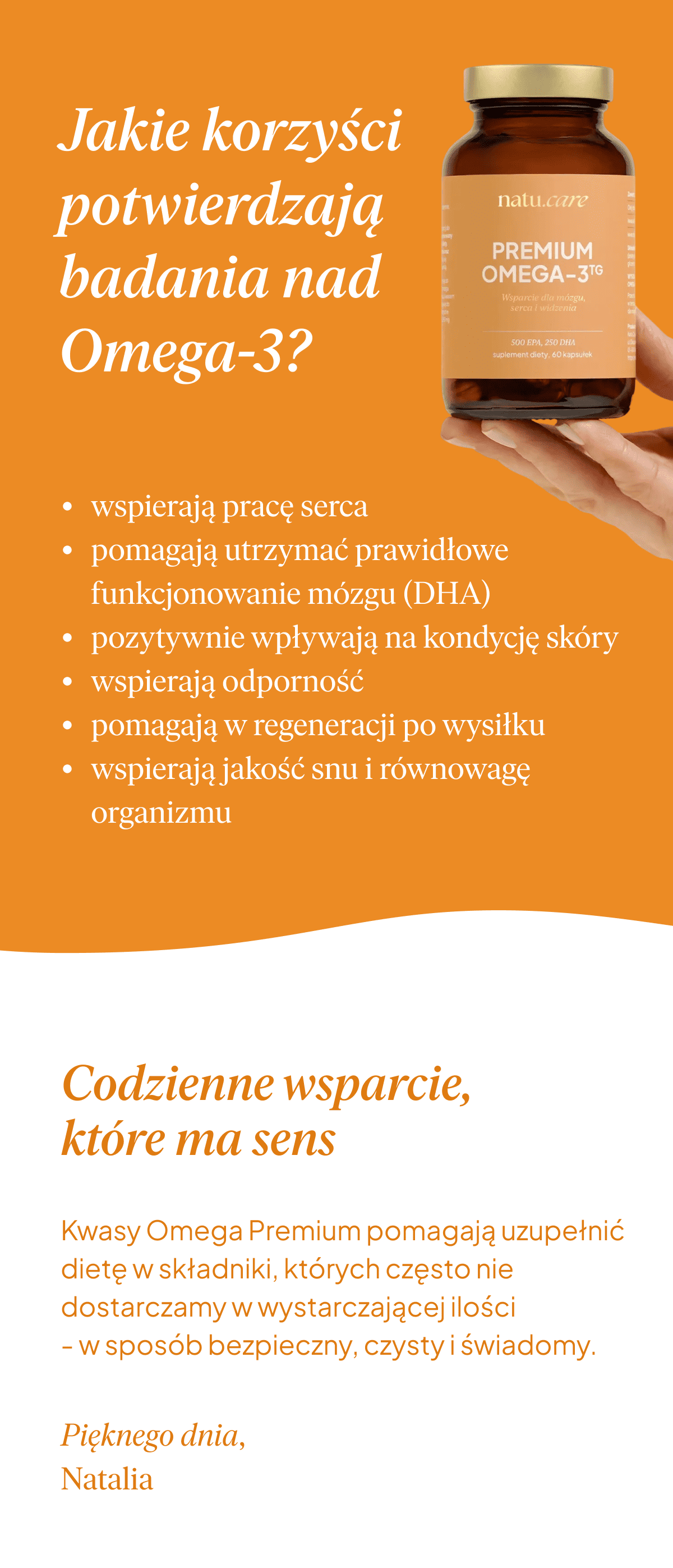 Poznaj naszą Premium Omega 3 TG 750 mg ❤️