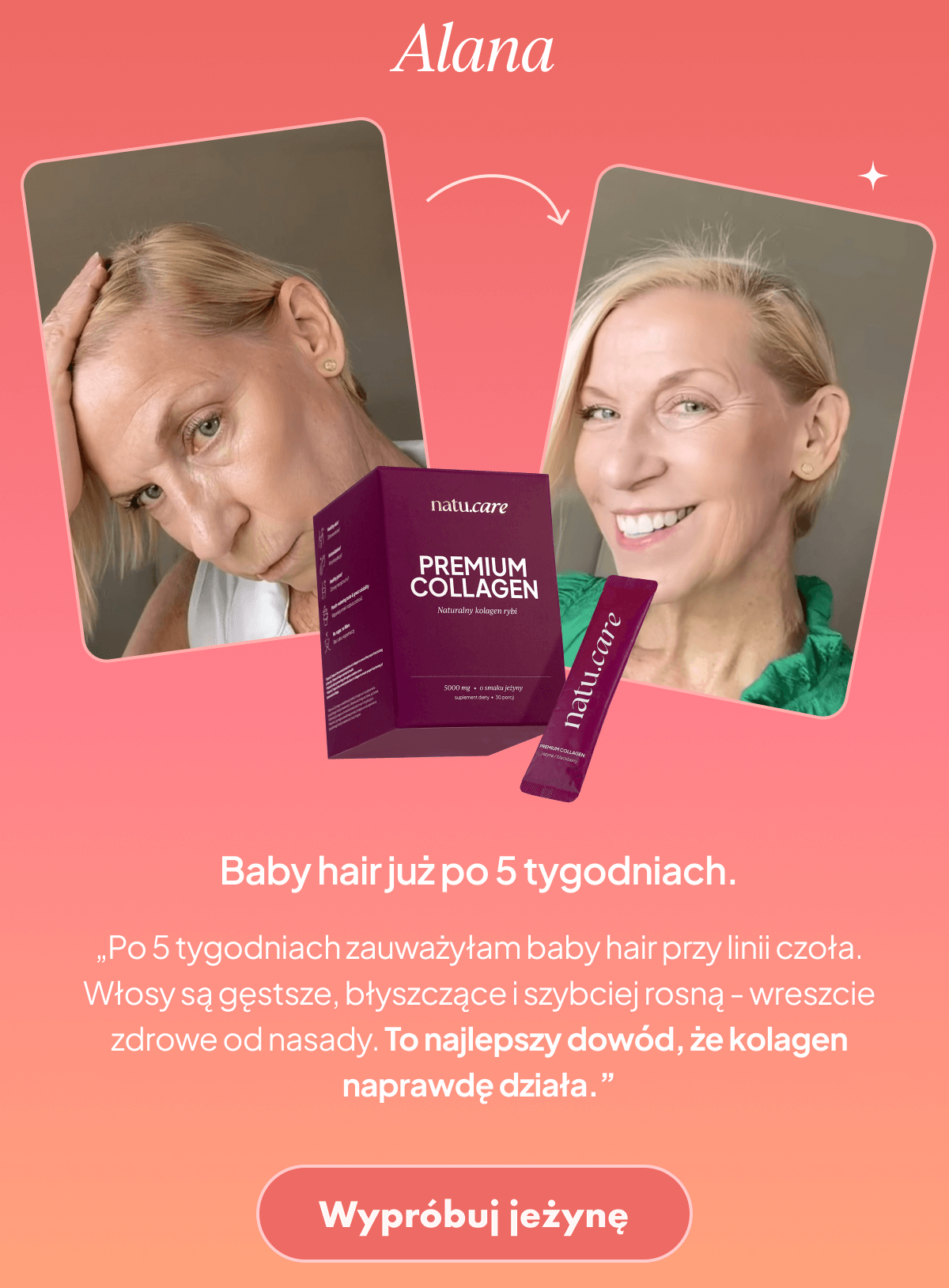 Realne efekty kobiet Natu.Care – przemiana, piękno i zdrowie od środka.