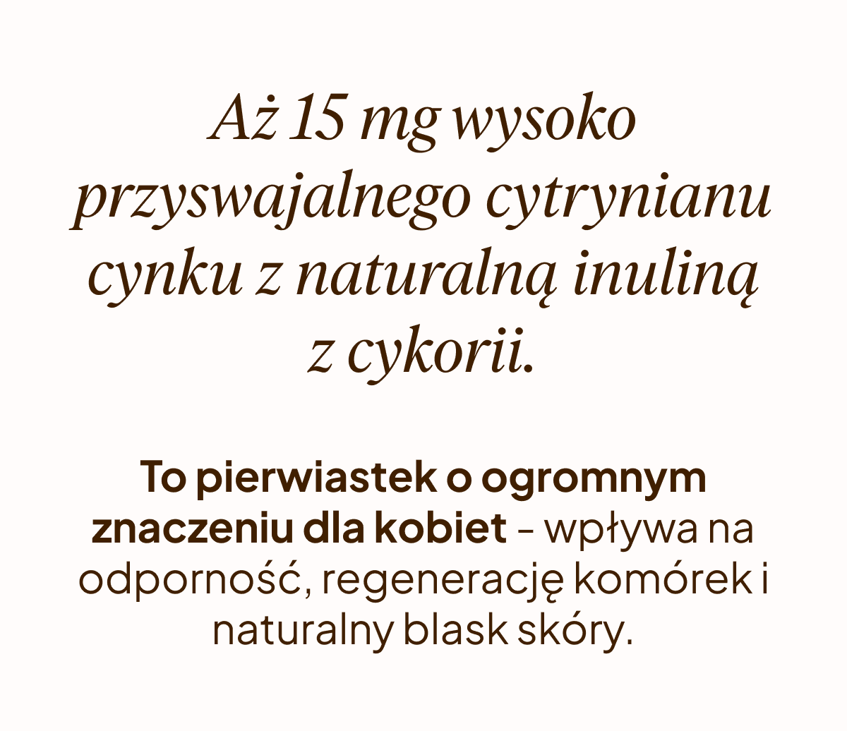 Nowość! Cynk + inulina ✨ 