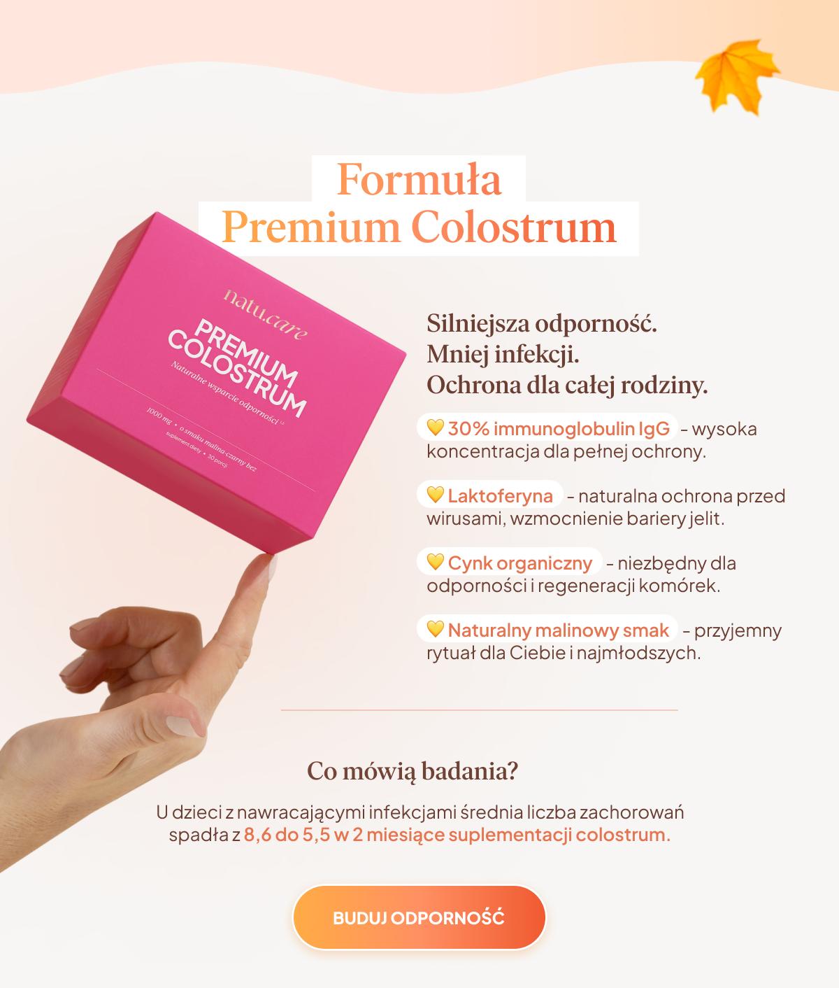 Silna odporność od wewnątrz!