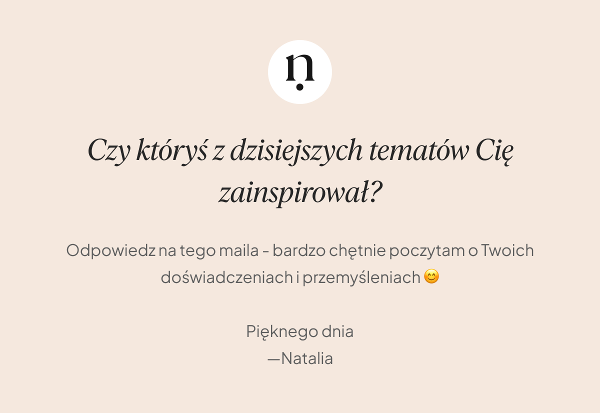 Mail od Natalii