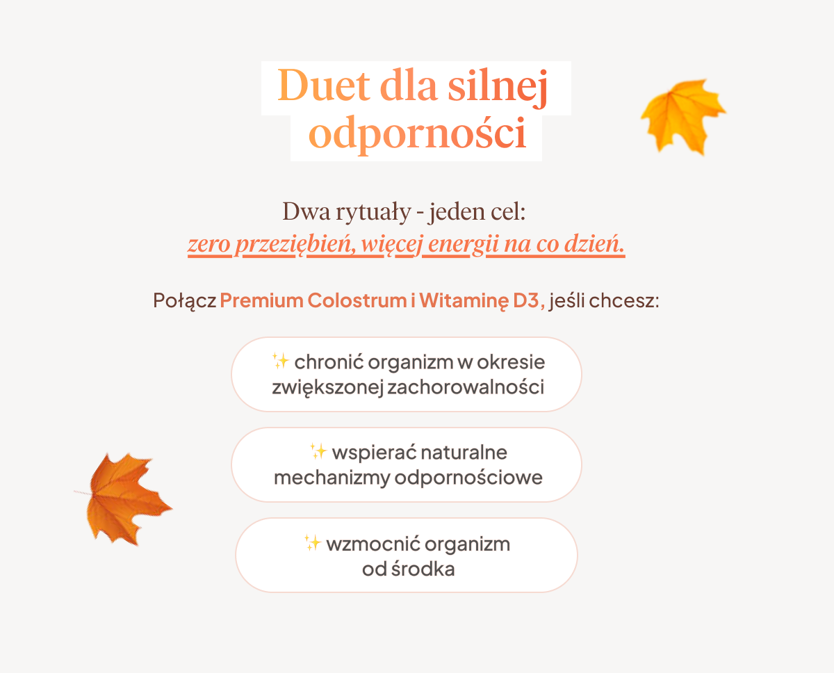 Silna odporność od wewnątrz!