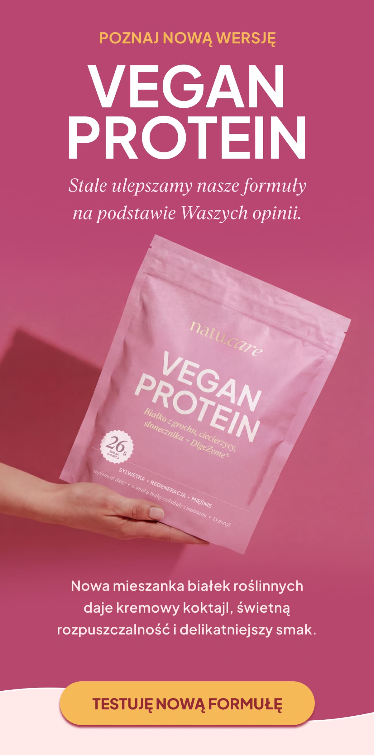 Vegan Protein – nowy skład!