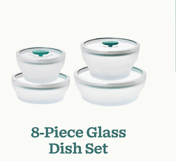8-Piece Glass Dish Set