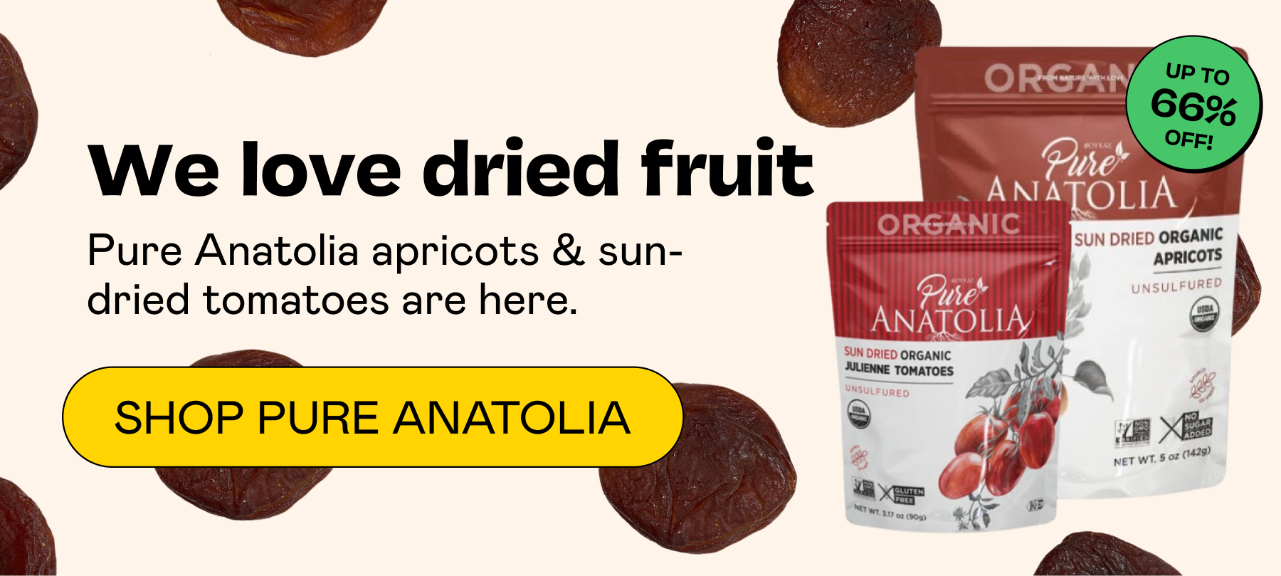 We love dried fruit | SHOP NOW