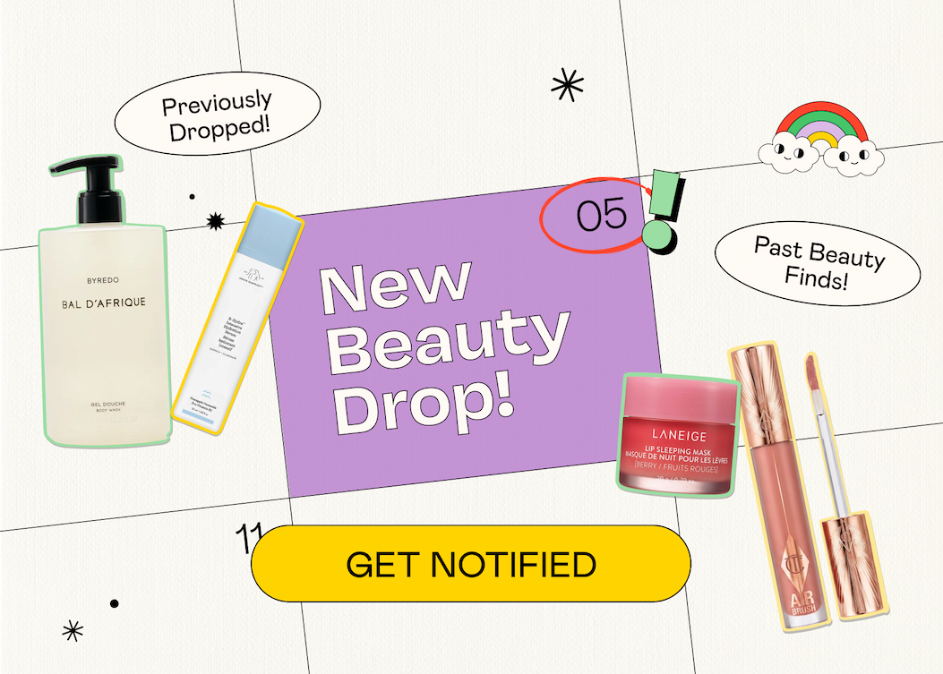 New brands land every Wednesday evening. Get on the list for first dibs.
